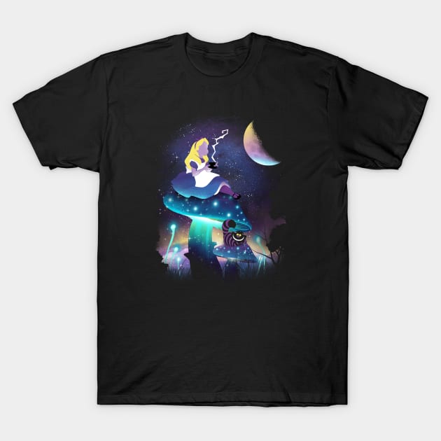 Cosmic Wonderland T-Shirt by DANDINGEROZZ